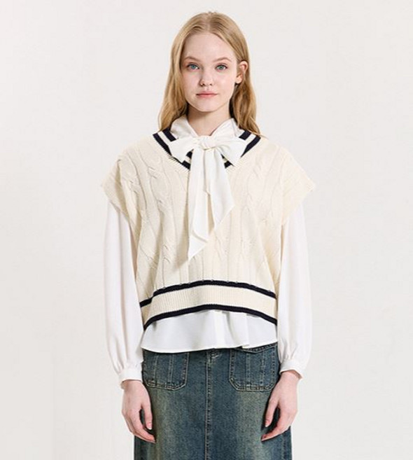 PINK PINEAPPLE 女款 PREPPY VEST