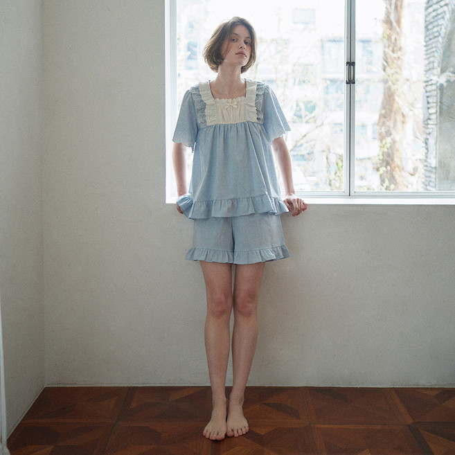 울랄라 여성용 30수 엔느 반팔 투피스