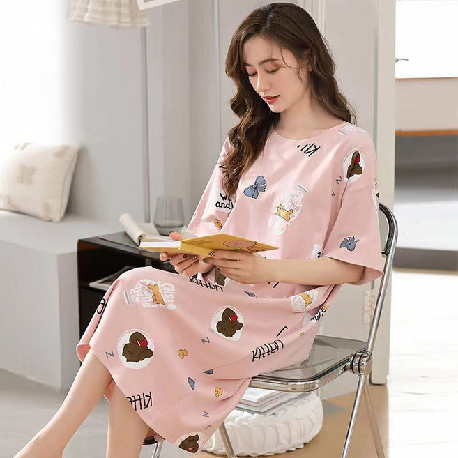 Viola 女士室內家居服連身裙 Vio0039