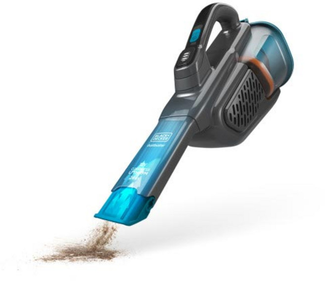 블랙앤데커 Gen 11 Dustbuster 핸디형 무선 청소기, 파랑 & 티타늄, EBHHV320B02