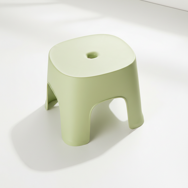 조인메이드 적층이 쉬운 다용도 욕실 의자, 그린