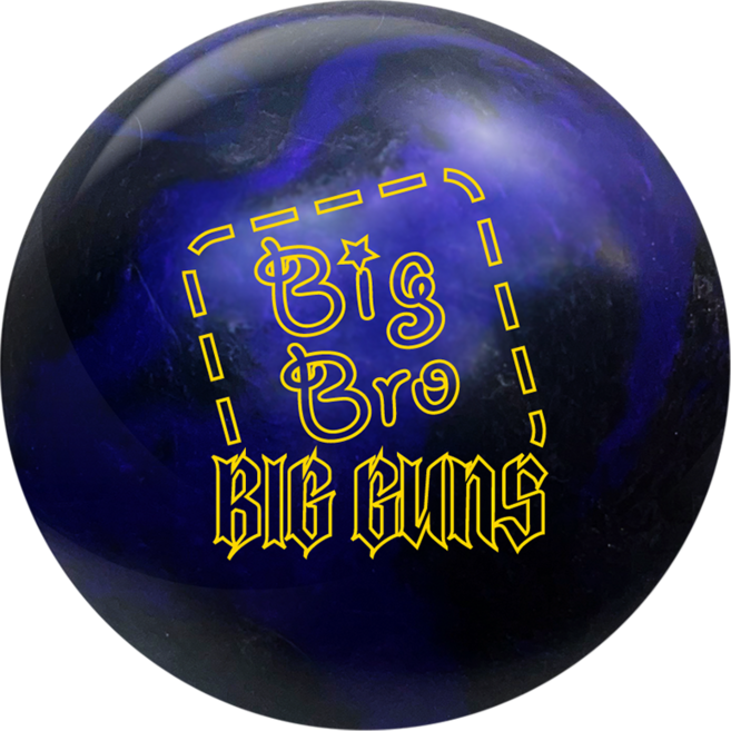 SWAG 로드필드 BIG BRO BIG GUNS 볼링공, BLACK + PURPLE, 1개