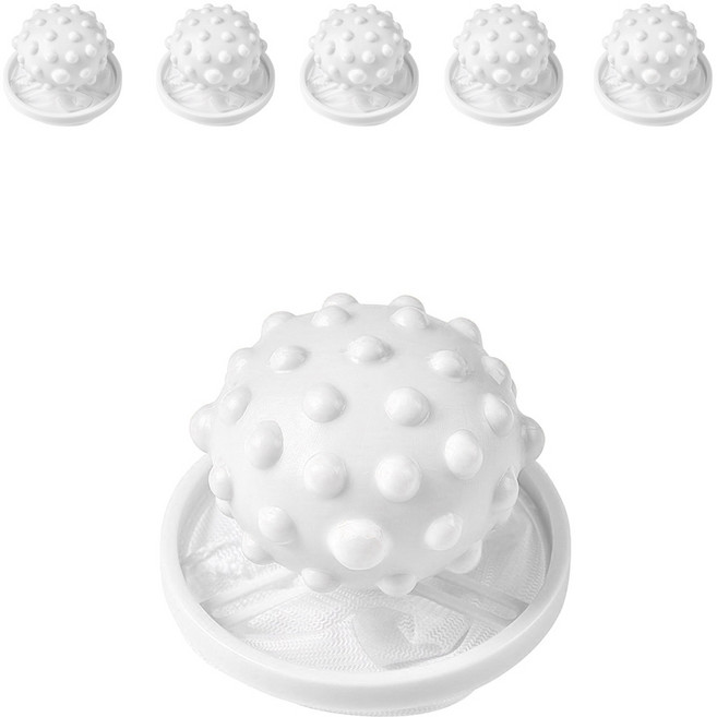 모나코올리브 도깨비 세탁볼, 화이트, 6개