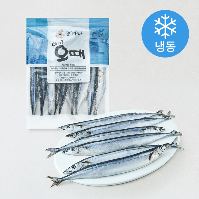 오바다 원양산 꽁치 (냉동), 1개, 1kg