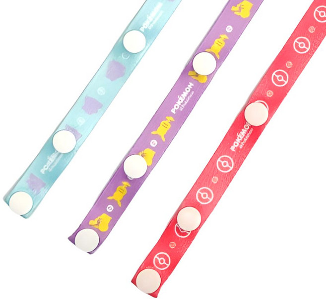 PoKeMoN 寶可夢 兒童口罩掛繩3件組