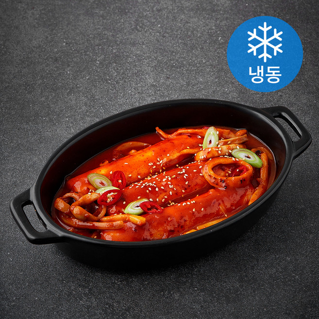 푸딩프렙 오징어짬뽕 가래떡떡볶이 (냉동), 680g, 1개