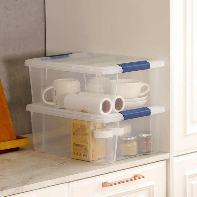 라이피스트 클라스 리빙박스, 투명, 2개