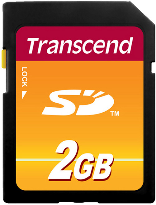 트랜센드 SD 카드 TS2GSDC, 2GB, 1개