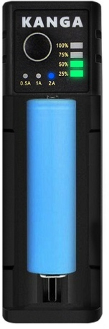 캥거 리튬이온 배터리 충전기 1구 DEL37N1, 1개