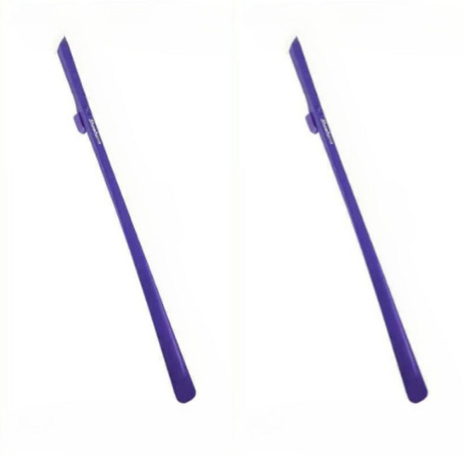 원이네 자석형 롱사이즈 구두 주걱, 퍼플, 2개