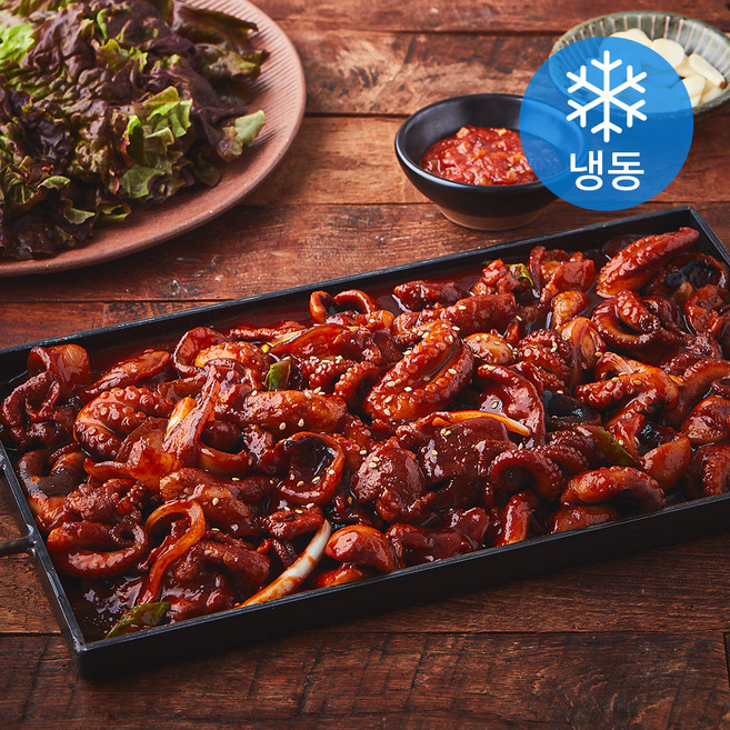 우주 쭈꾸미 흑돼지볶음 (냉동), 1kg, 1개