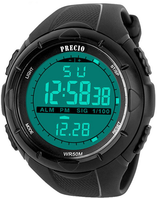 프레시오 군인 군용 방수전자손목시계