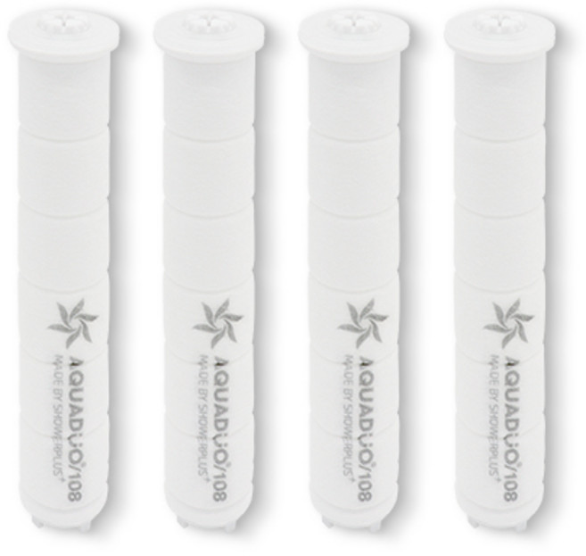 아쿠아듀오 세디먼트 리필필터, 4개, 무향