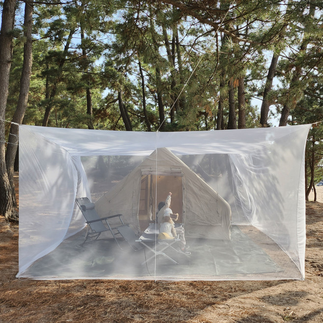 GUMDONGE 大型四角蚊帳, 白色