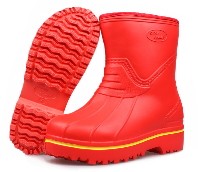 슈퍼카미트 겨울용 2중 논슬립 아웃솔 방수 털 장화 WT803