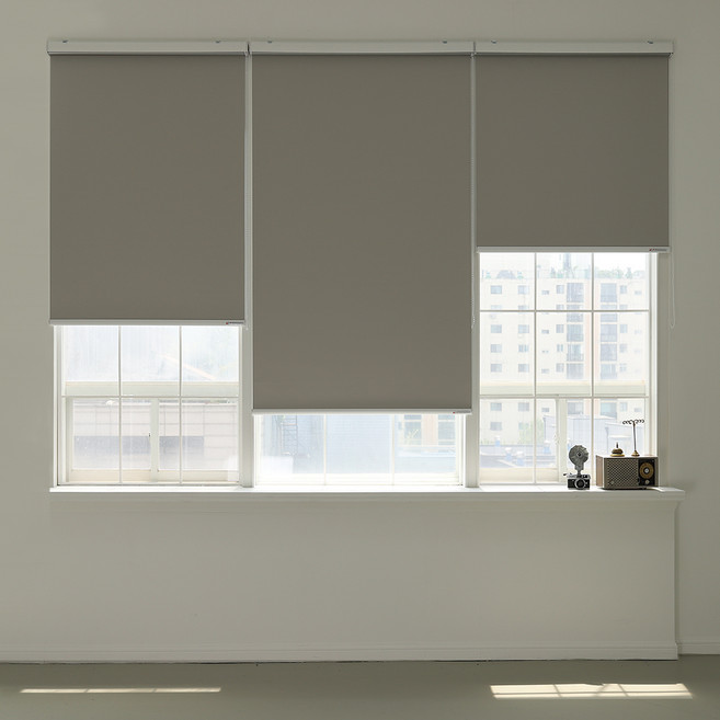 창안애 못없이 설치 무타공 안뚫어고리 다크니스 암막 롤스크린 블라인드