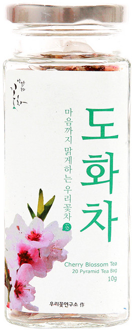 우리꽃연구소 도화차 삼각티백, 500mg, 20개입, 1개
