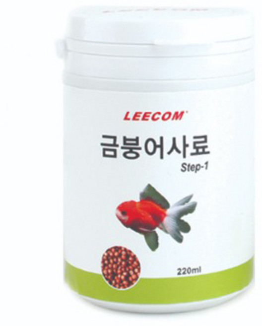 리컴 금붕어사료 STEP1, 1개, 220ml
