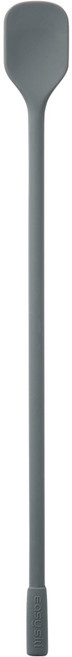 이지실리 실리콘 다용도 사각 머들러 요거트 롱스푼, 딥그레이, 1개