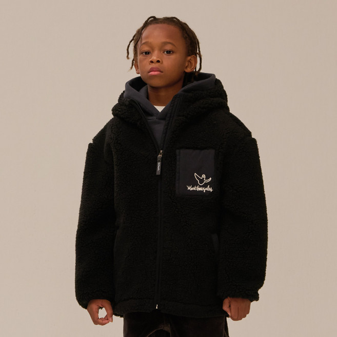 MARK GONZALES KIDS 兒童天使連帽刷毛外套