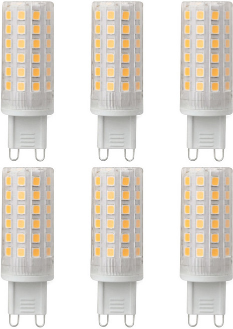 DAYTIME LED G9 미니콘램프 5W, 주백색, 6개
