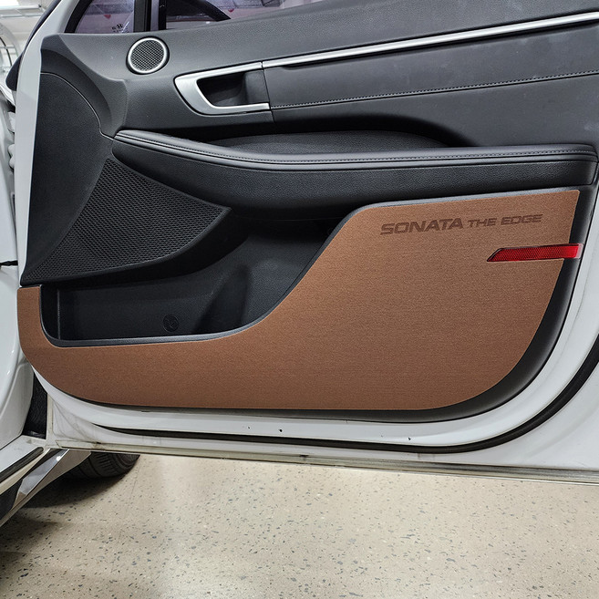 다오토 도어 기스방지 커버, 딥브라운, 쏘나타 디엣지 2023년 5월