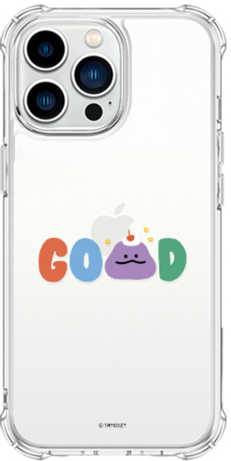 트라이코지 말랑말랑 키치 레터링 방탄 젤하드 휴대폰 케이스