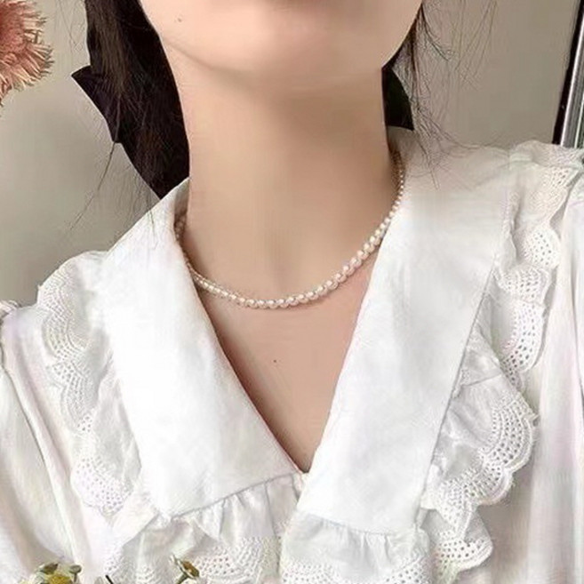 피어니스트 여성용 진주 데일리 펄 목걸이