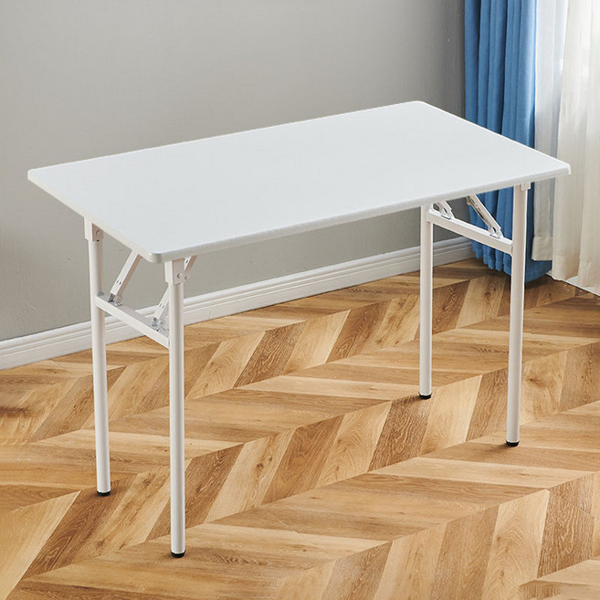 가구느낌 영접이식 책상, 화이트화이트