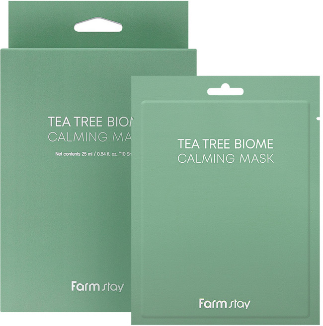 팜스테이 티트리 바이옴 카밍 마스크 25ml, 10개입, 1개