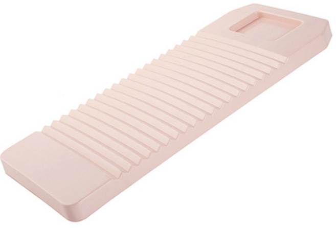 PDS리빙 미끄럼방지 가정용 튼튼한 손빨래 빨래판 대형, 핑크, 1개