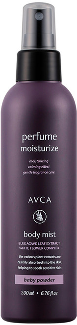아브카 퍼퓸 바디 미스트 베이비 파우더, 200ml, 1개
