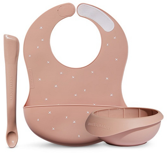 마커스앤마커스 도노도노 이유식 스타터 세트, 핑크, 1세트