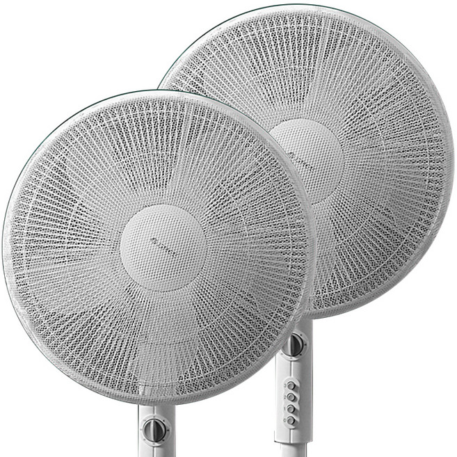 한봄누리 서큘레이터 선풍기 안전망, 화이트, 2개