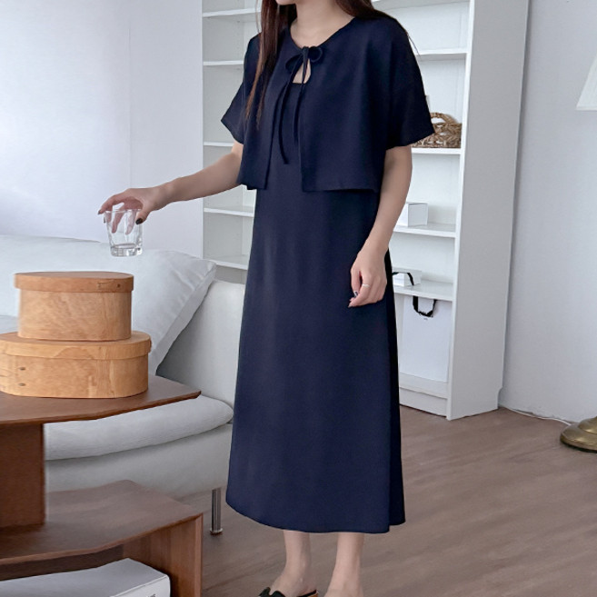 봉봉스토리 로아밍 임부복 원피스 세트