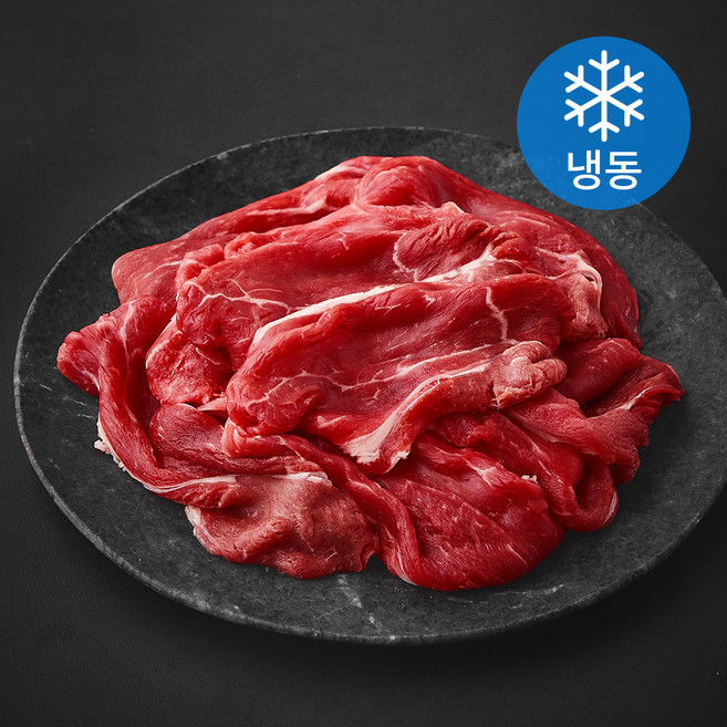 호주산 앞다리살 소불고기용 (냉동), 2개, 350g