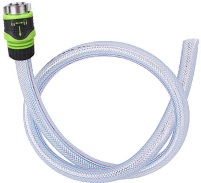 잠금형 편사 물호스 1m, 1개, 혼합색상