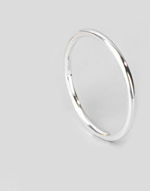 젤루나 여성용 전체순은 92.5% 심플 기본 레이어드 실반지 BS-16