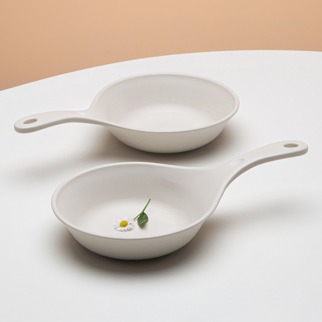 아띠홈 딥모드 손잡이 앞접시 250ml, 2개, 단품, 크림