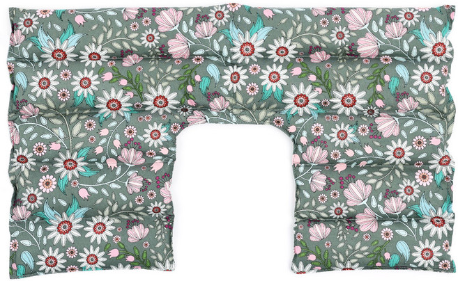 애슬라 허브 어깨찜질팩 일반형 모던플라워 ZH-S1, 1개