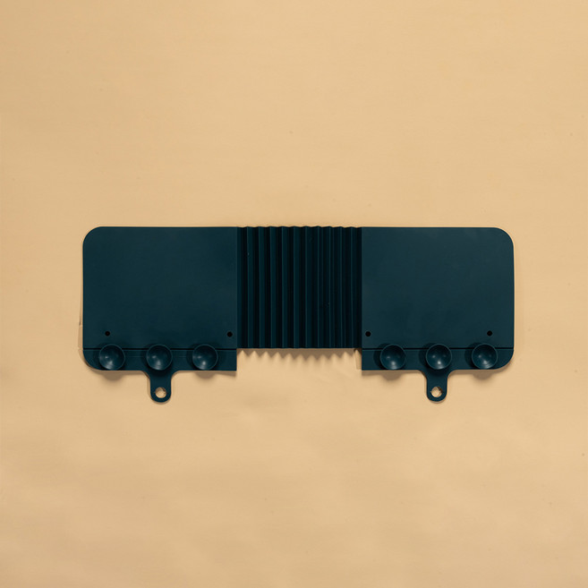 블룸홈 늘어나는 흡착식 실리콘 씽크대 물막이, 딥블루, 1개