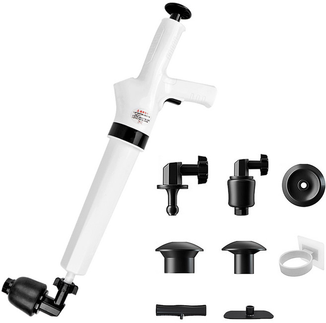 Named Company 第四代氣壓式管道疏通器, 白色