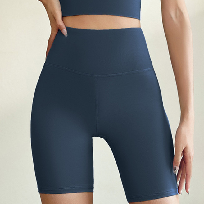 Elsso 女款彈性健身皮拉提斯瑜伽服短褲緊身褲