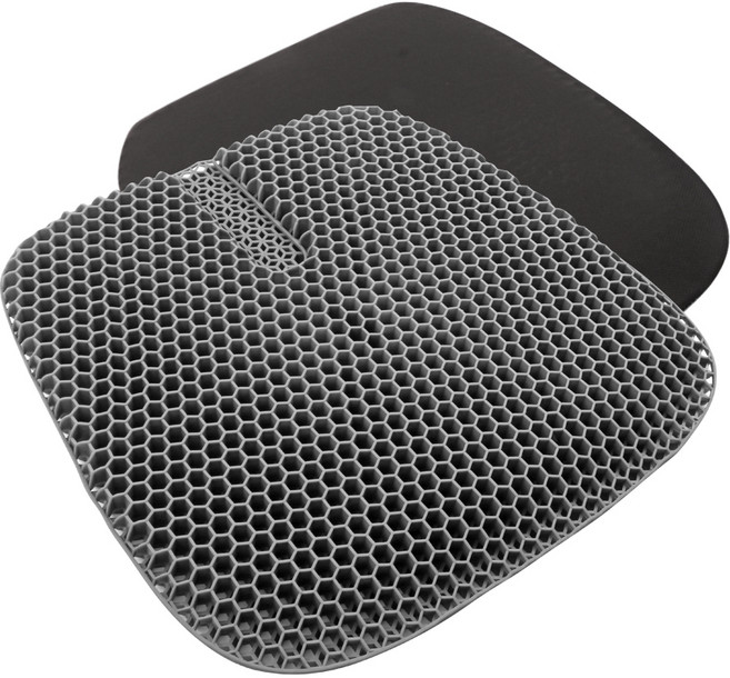 카템 3.5세대 실리콘 차량용 방석 + 커버, 다크그레이, 1세트