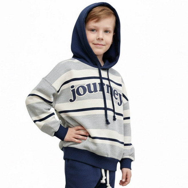 별이오키즈 아동용 저니 후드티셔츠