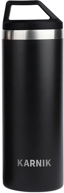 Karnik 不鏽鋼真空保溫瓶, 黑色, 580ml