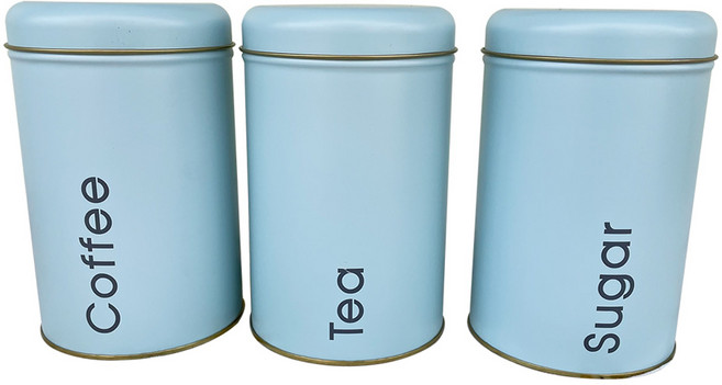 커피앤티 원형 틴케이스 스카이, 3개