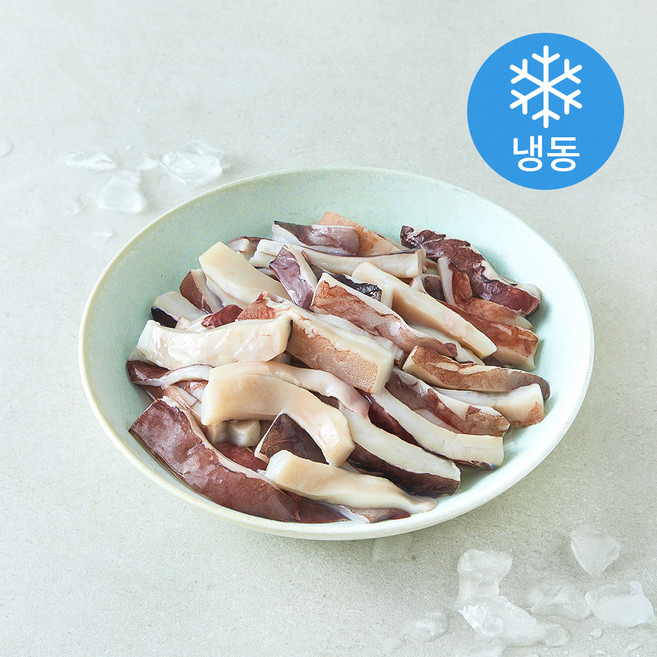 비비수산 손질 대왕오징어 귀채 (냉동), 1개, 1kg