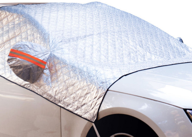 마켓에이 자동차 앞유리 4중 보호 다용도 커버 가리개 실버, 컨텐츠 참조