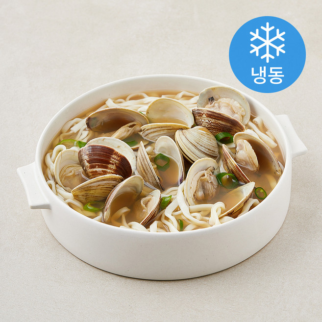 the푸짐한 백합 많이 칼국수 세트 (냉동), 1개, 1.6kg